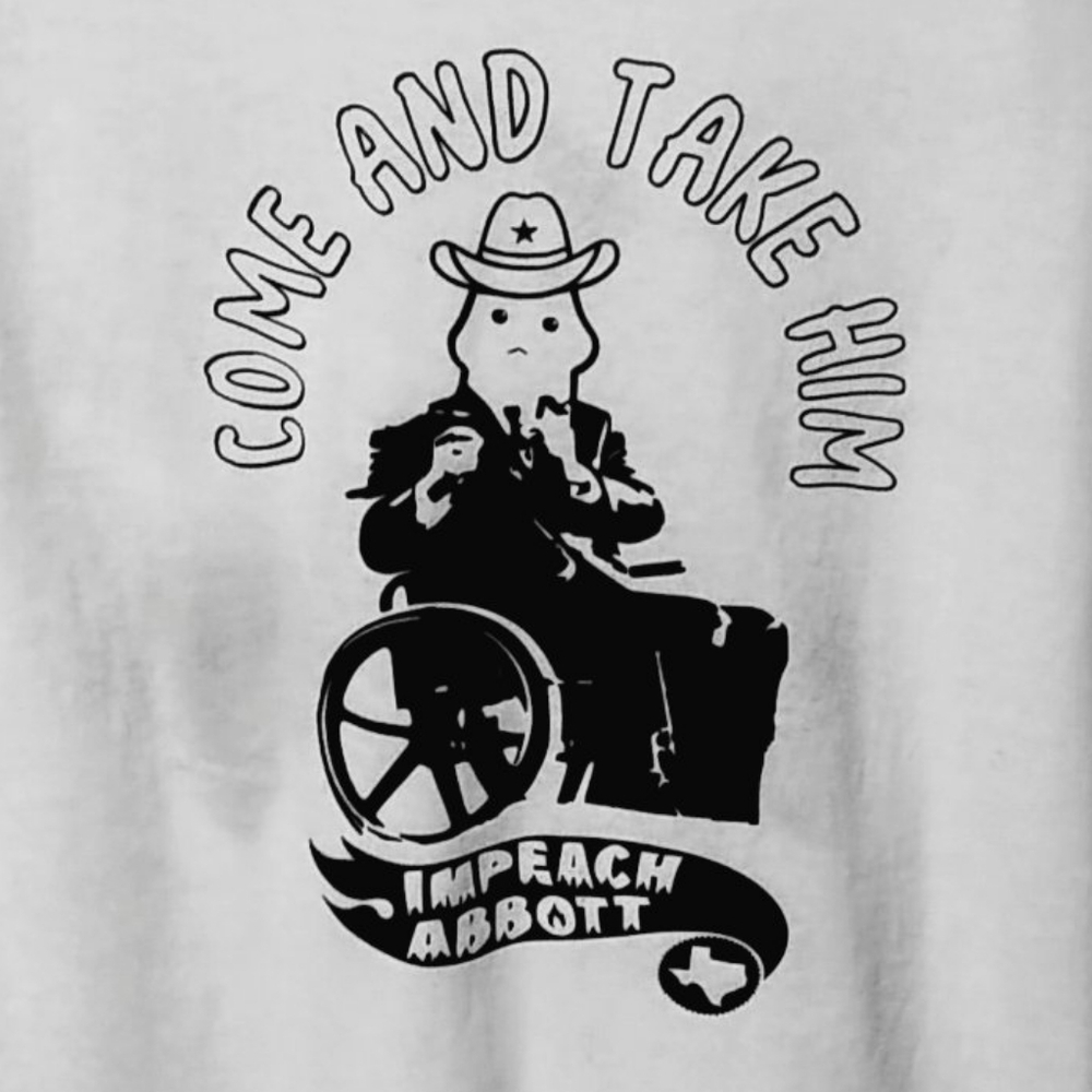 Funny Impeach Greg Abbott T-shirt Texas Governor Don't Mess With TX